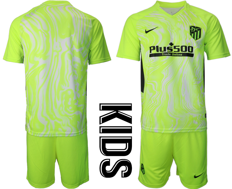 2021 Atltico Madrid away youth soccer jerseys